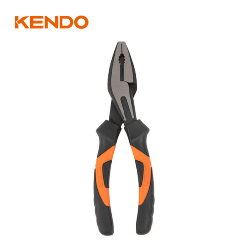 Kìm điện hạng nặng đòn bẩy trợ lực cao bằng thép CR-V KENDO