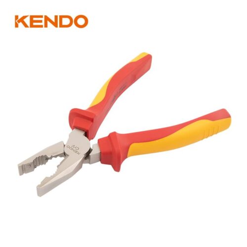 Kìm cách điện 1000V VDE bằng thép Cr-V KENDO