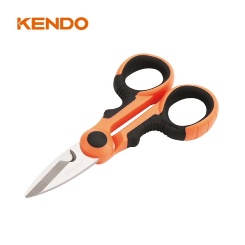 Kéo thợ điện bằng thép không gỉ 5.5 inch 140mm KENDO 30703